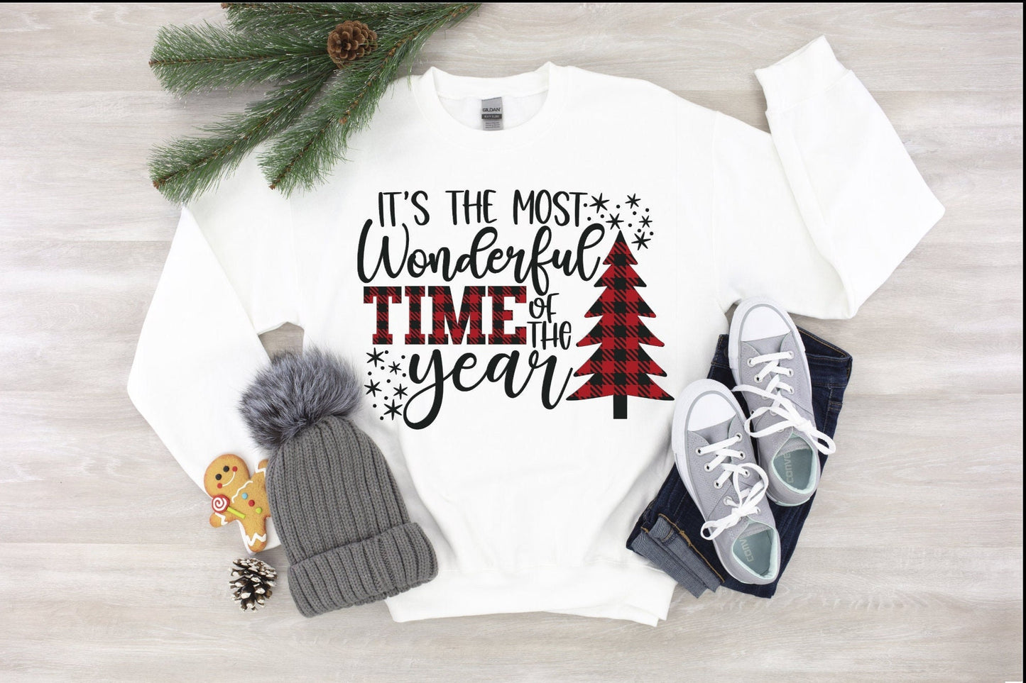 It's the most Wonderful Time of the Year Sweatshirt, Christmas Sweatshirt