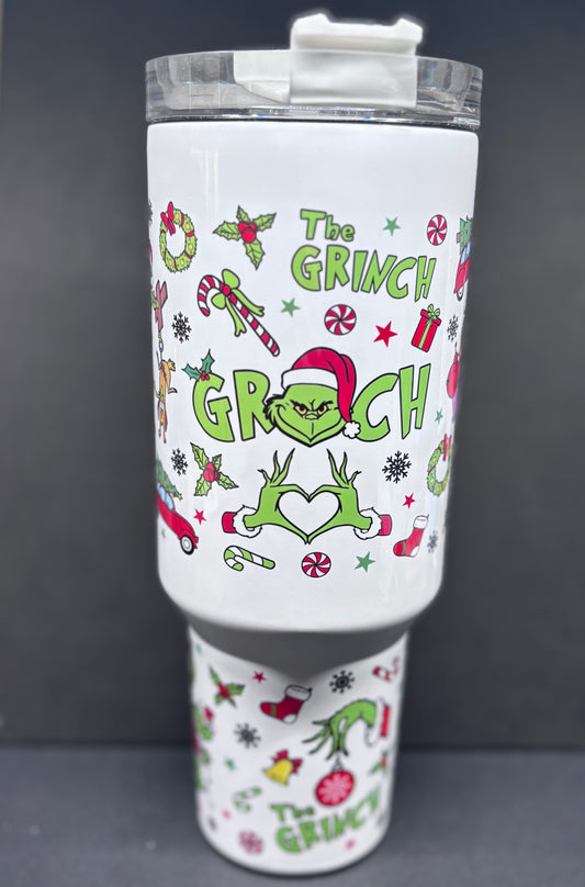 Grinch 40oz tumbler