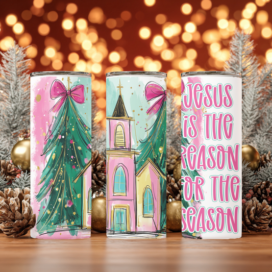 Jesus is the reason for the season 20oz tumbler